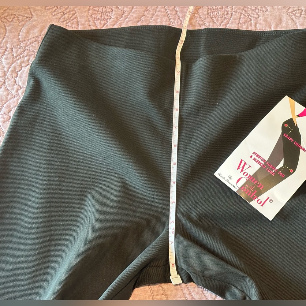 Women With Control Prime Stretch Denim Regular Wide Leg Pants - Small Petite - Picture 8 of 13